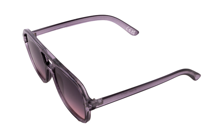 PURPLE AVIATOR FRAMES WITH PURPLE GRAD LENSES