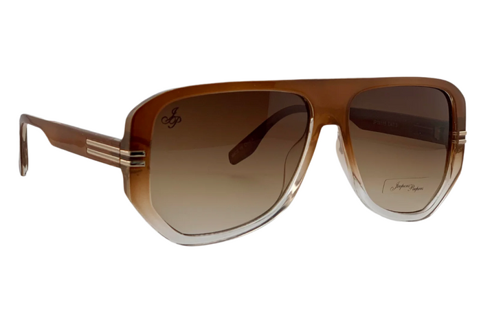 BROWN AVIATOR FRAME WITH BROWN LENSES