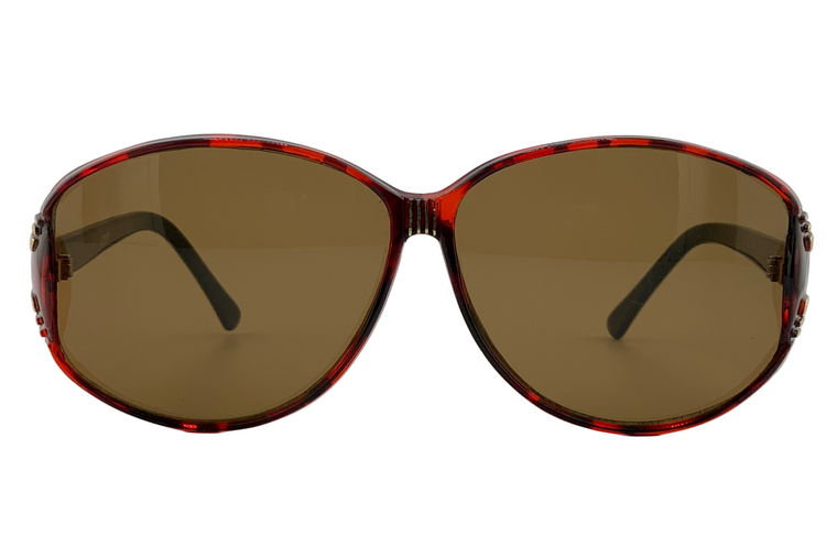 BROWN TORT ROUND FRAME WITH BROWN LENSES