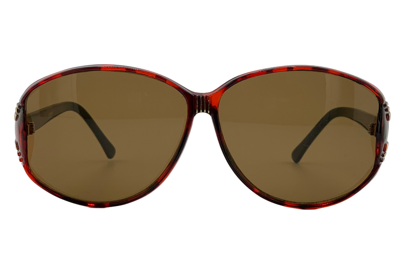 BROWN TORT ROUND FRAME WITH BROWN LENSES