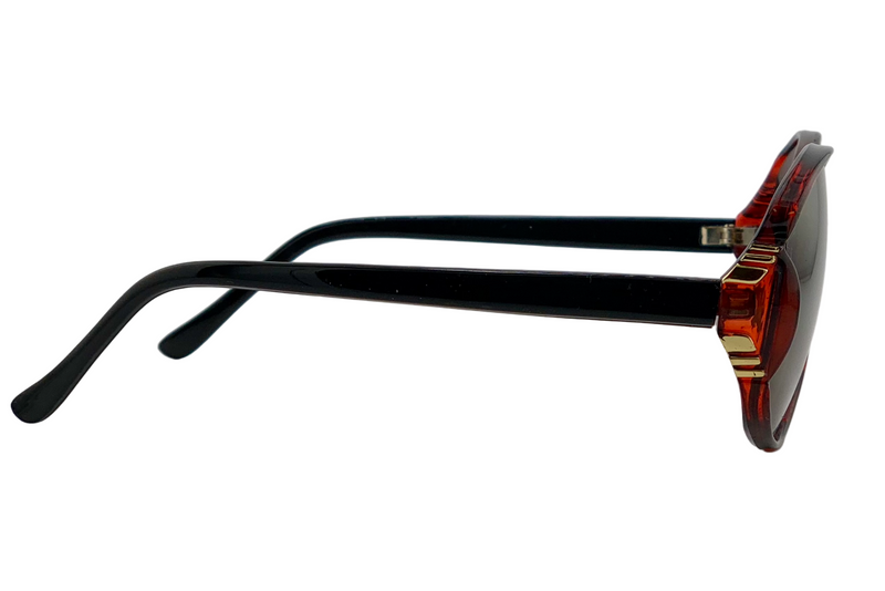 BROWN TORT ROUND FRAME WITH BROWN LENSES