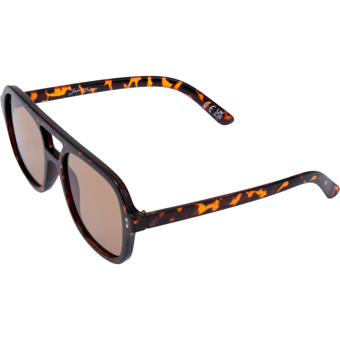 BROWN TORT AVIATOR FRAMES WITH BROWN LENSES