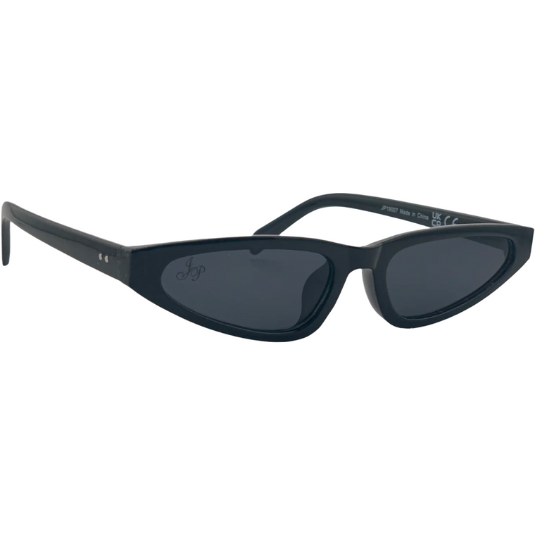 BLACK CAT EYE WITH BLACK LENSES