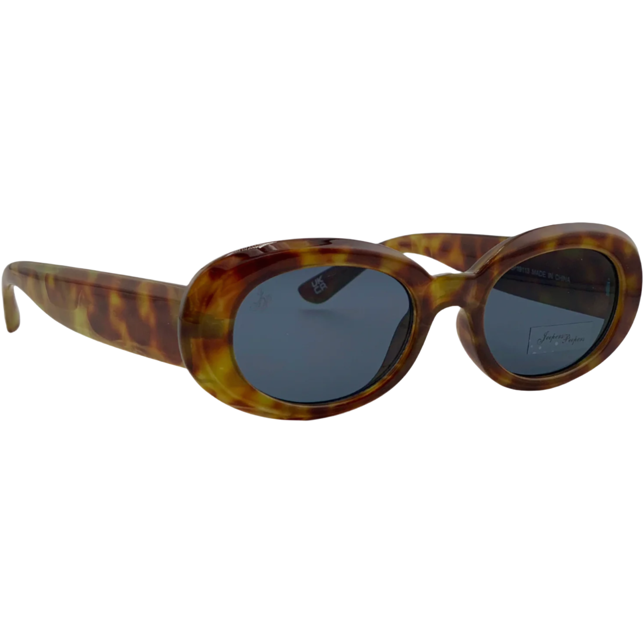 TORT OVAL FRAME WITH GREY LENSES