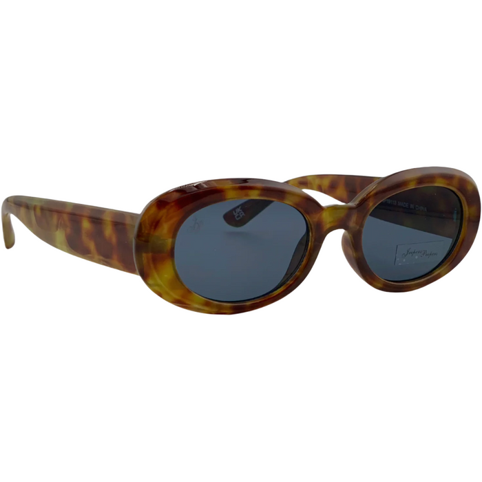 TORT OVAL FRAME WITH GREY LENSES