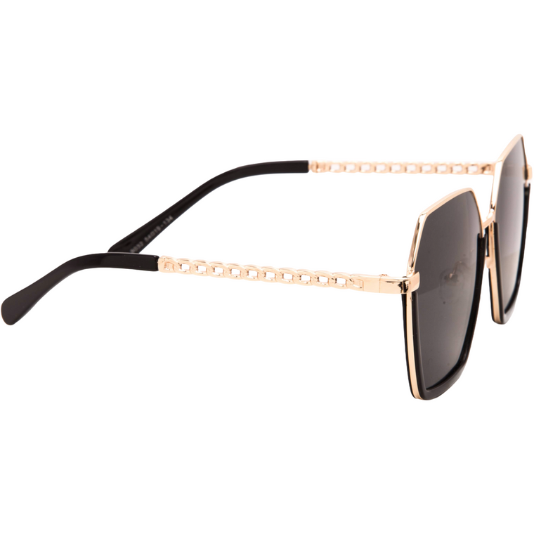 OVERSIZED HEXAGON SHAPE IN BLACK