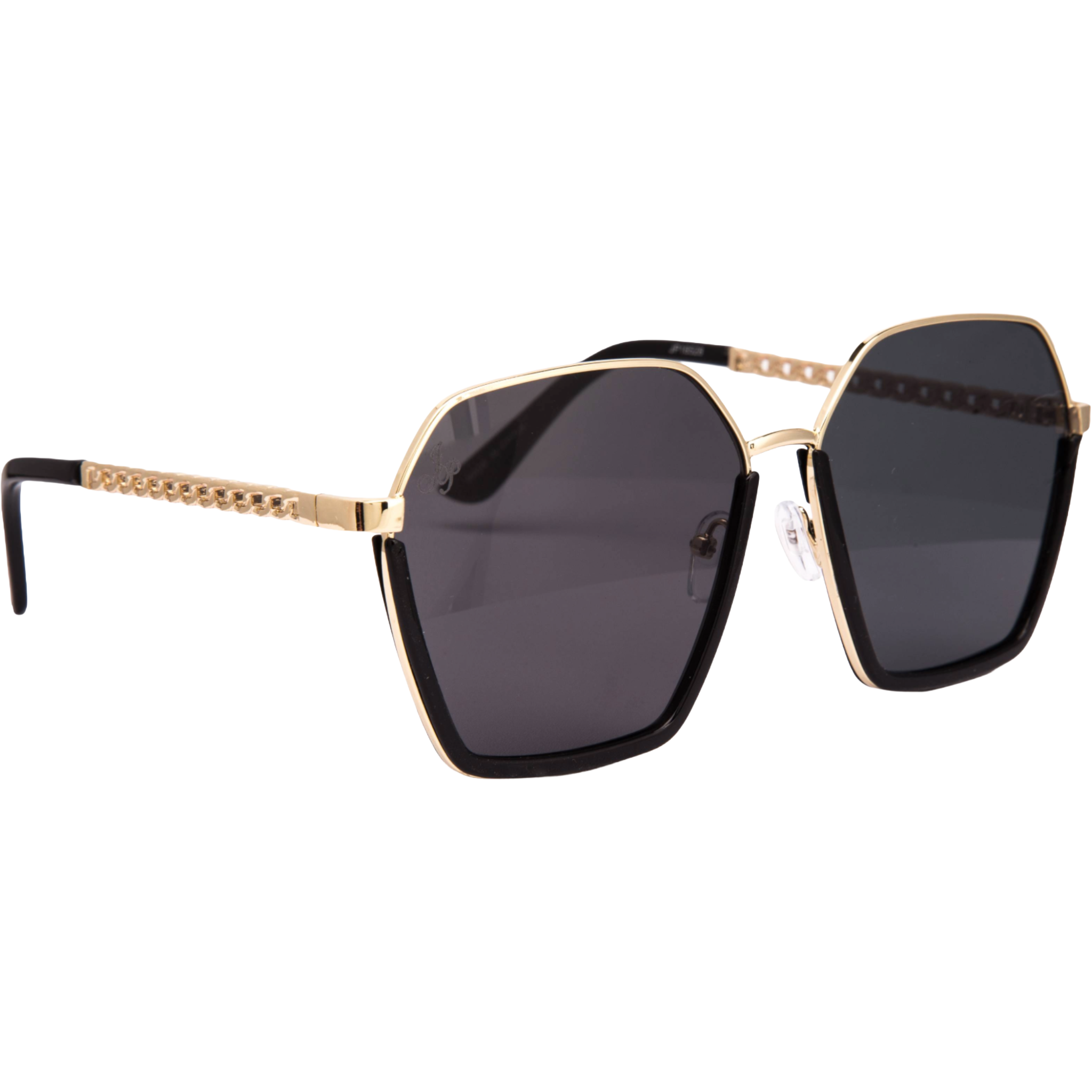 OVERSIZED HEXAGON SHAPE IN BLACK