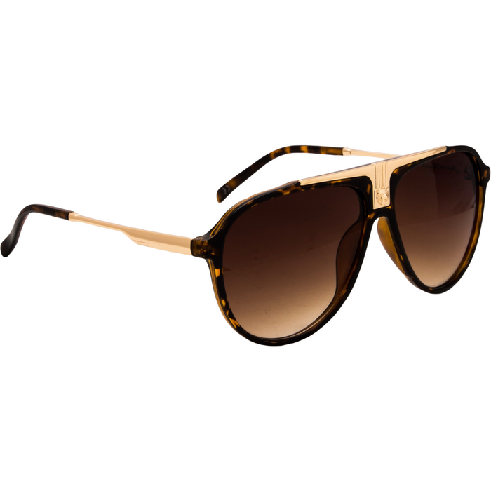 LARGE TORT FRAME WITH GOLD DETAIL