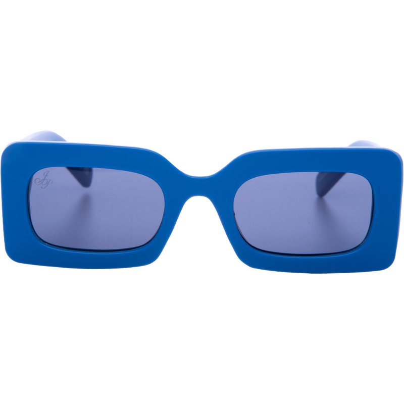 BLUE RECTANGLE FRAMES WITH SMOKE LENS