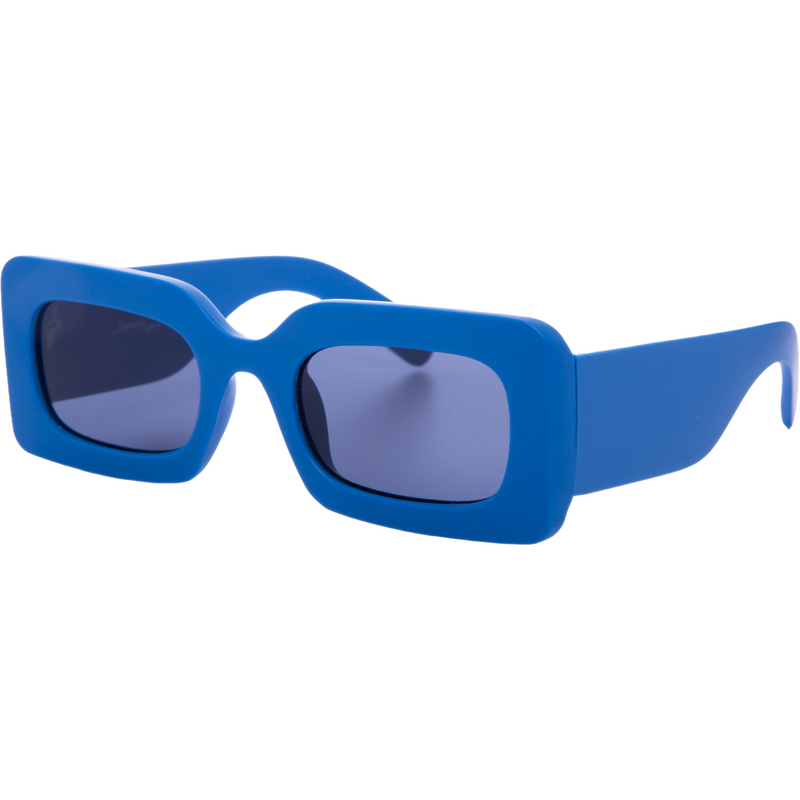 BLUE RECTANGLE FRAMES WITH SMOKE LENS