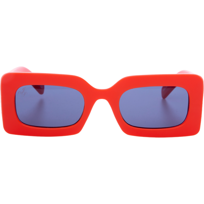 ORANGE RECTANGLE FRAMES WITH SMOKE LENS