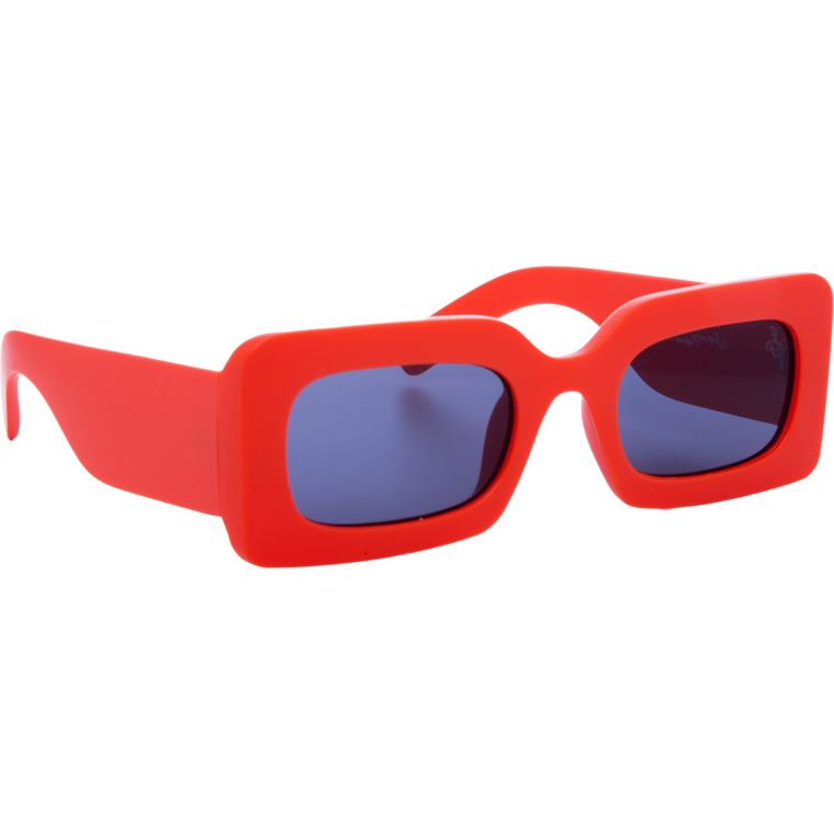 ORANGE RECTANGLE FRAMES WITH SMOKE LENS