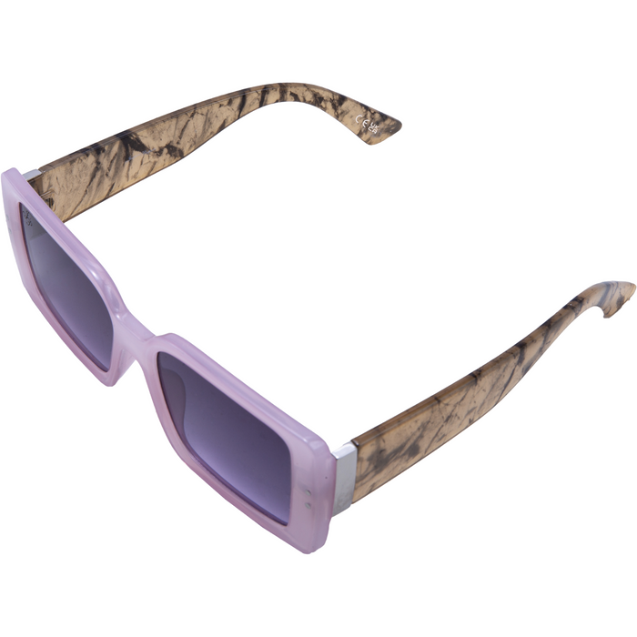 SQUARE LILAC FRAME WITH TORT TEMPLES