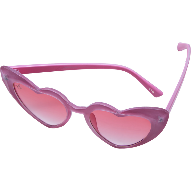 PINK HEART FRAMES WITH PINK LENSES