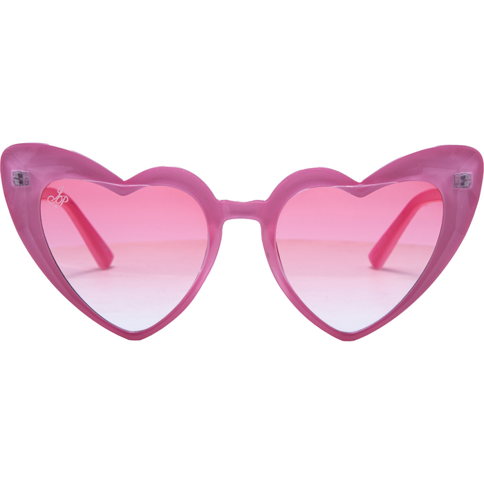 PINK HEART FRAMES WITH PINK LENSES