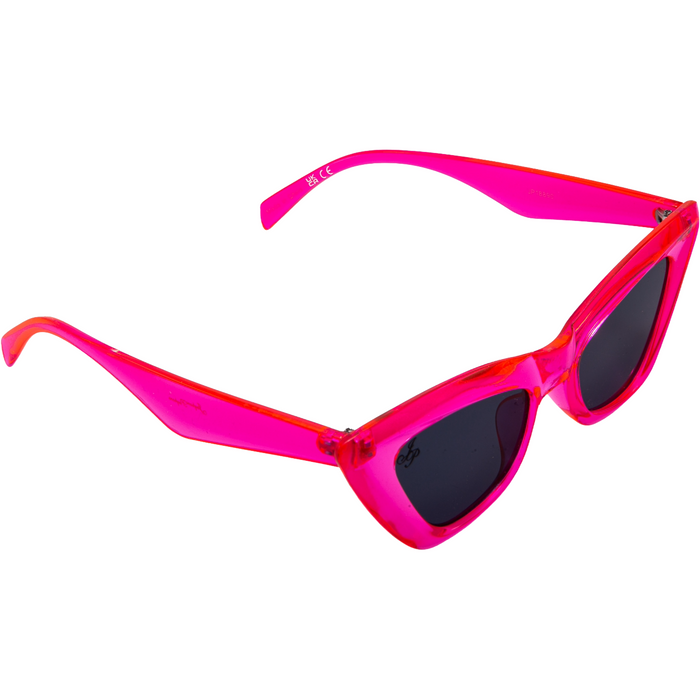 PINK CAT EYE FRAME WITH SMOKE LENSES