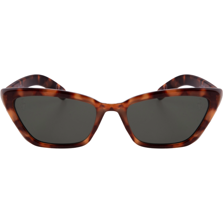 TORT CATEYE FRAME WITH GREY LENSES