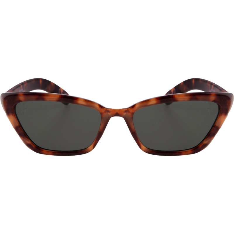 TORT CATEYE FRAME WITH GREY LENSES