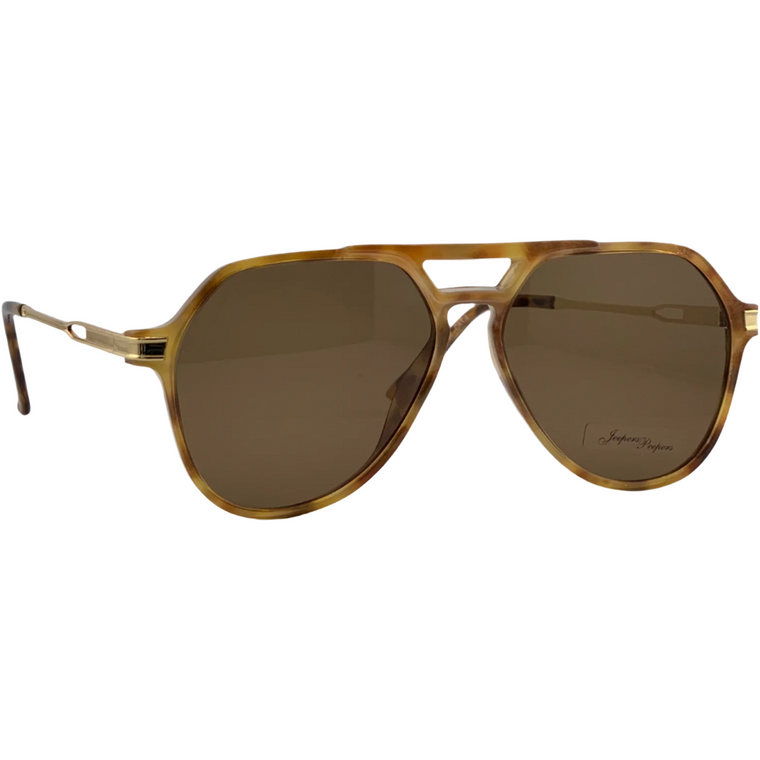 TORT AVIATOR FRAME WITH BROWN LENSES