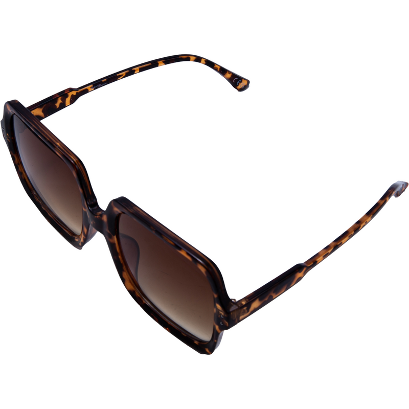 SQUARE FRAME IN TORT WITH BROWN LENSES