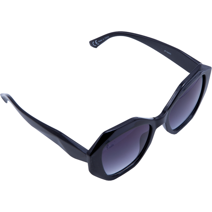 BLACK FRAME WITH SMOKE LENSES