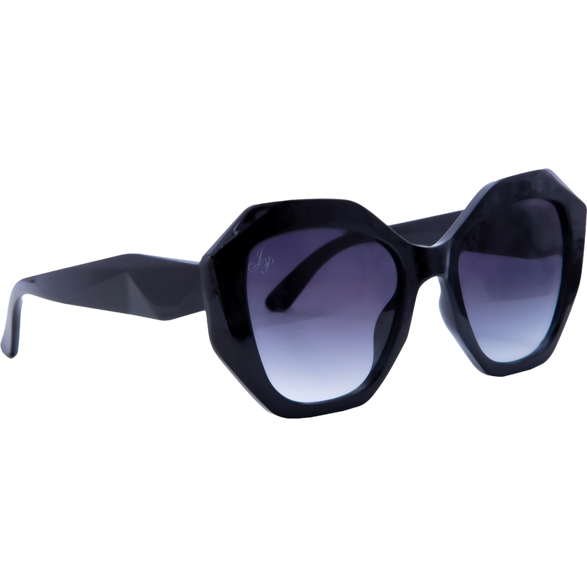 BLACK FRAME WITH SMOKE LENSES