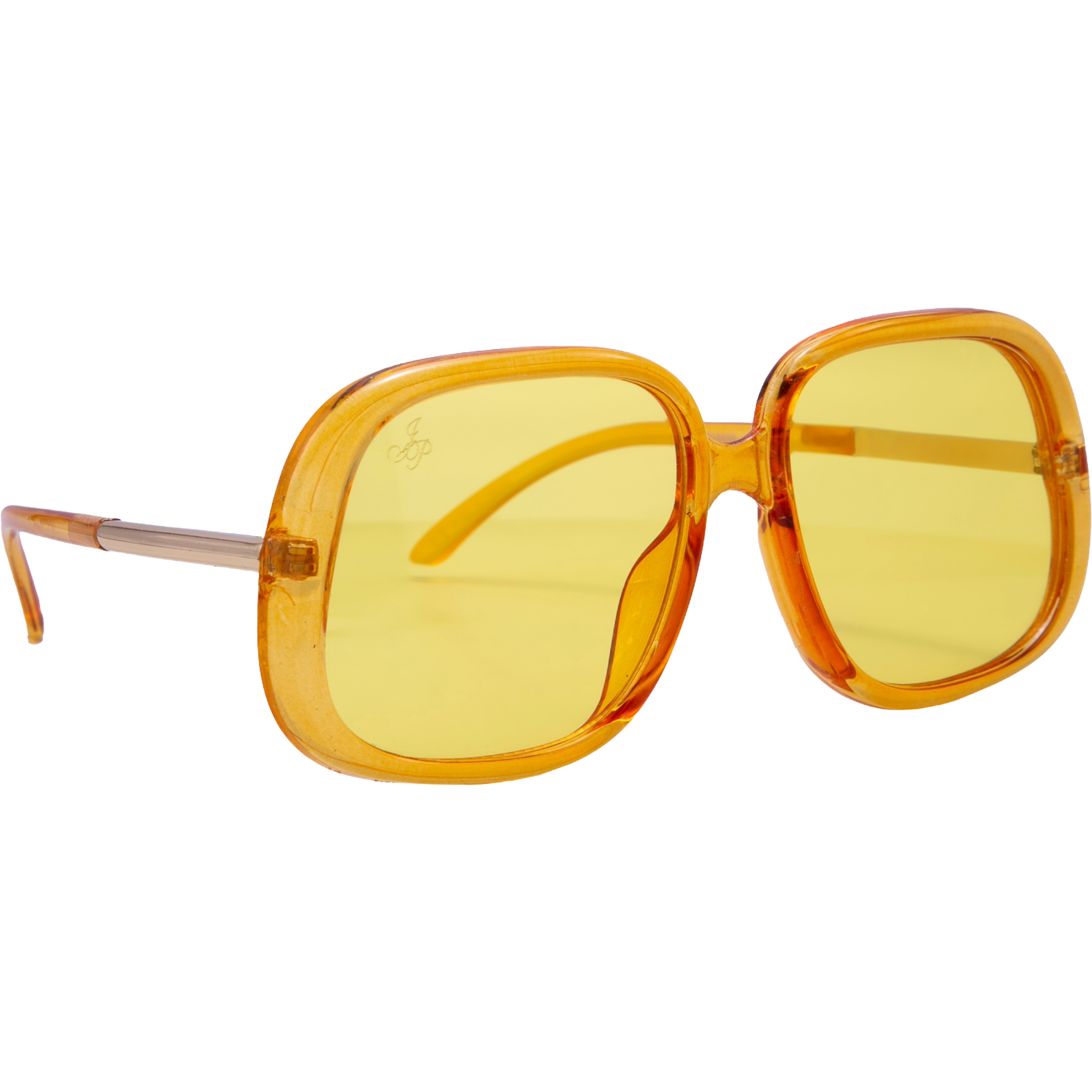 SQUARE FRAME IN YELLOW WITH YELLOW LENSES
