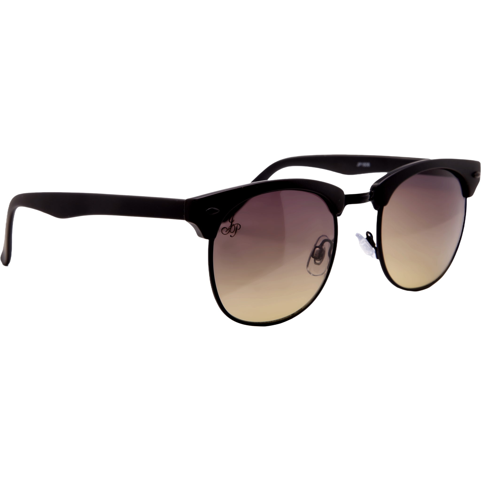 CLUBMASTER STYLE IN BLACK WITH GRADIENT LENSES