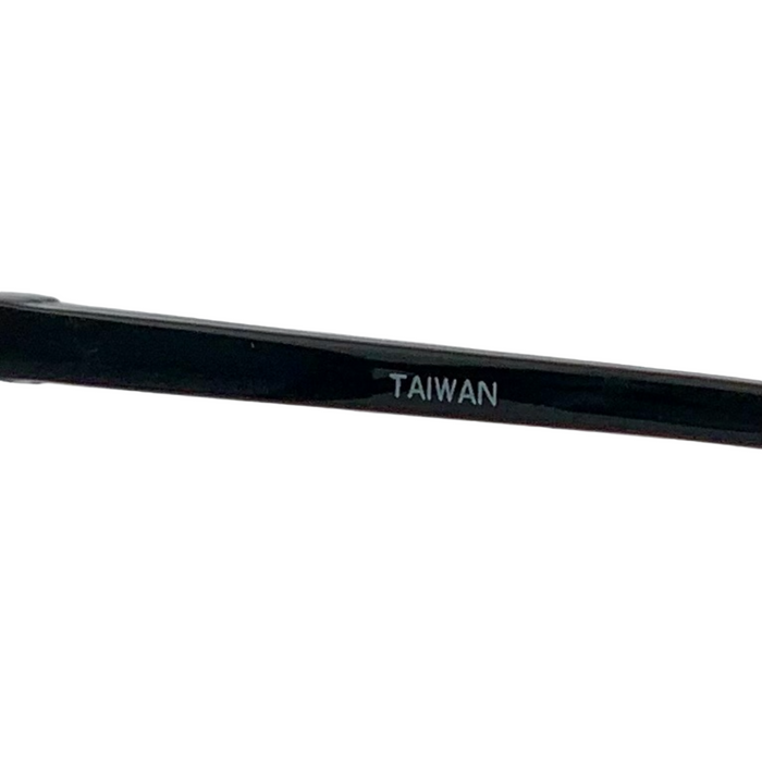 BLACK/GOLD SQUARE FRAME WITH SMOKE GRAD LENSES
