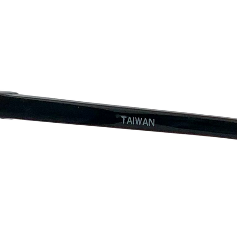 BLACK/GOLD SQUARE FRAME WITH SMOKE GRAD LENSES