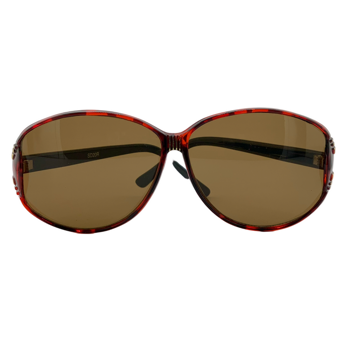 BROWN TORT ROUND FRAME WITH BROWN LENSES