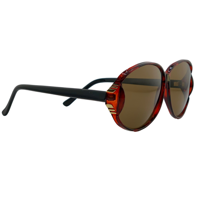 BROWN TORT ROUND FRAME WITH BROWN LENSES