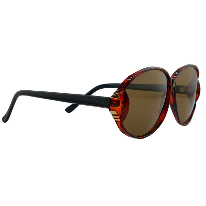 BROWN TORT ROUND FRAME WITH BROWN LENSES