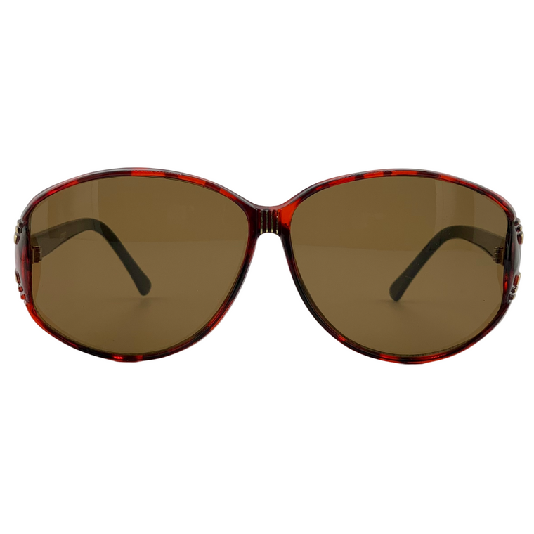 BROWN TORT ROUND FRAME WITH BROWN LENSES