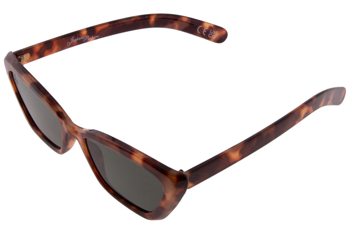 TORT CATEYE FRAME WITH GREY LENSES
