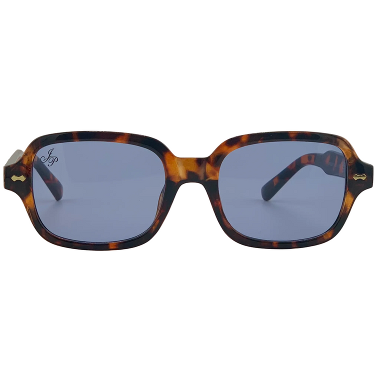 TORT SQUARE FRAME WITH BLUE LENSES