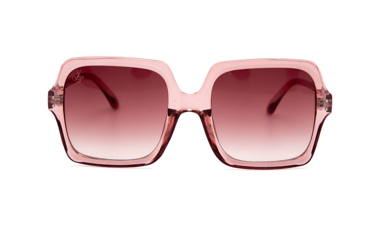 OVERSIZED SQUARE FRAMES IN PINK
