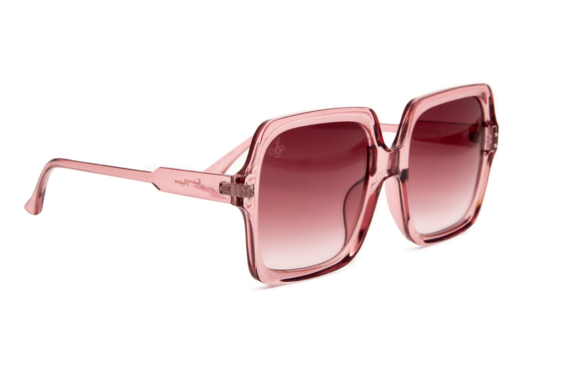OVERSIZED SQUARE FRAMES IN PINK