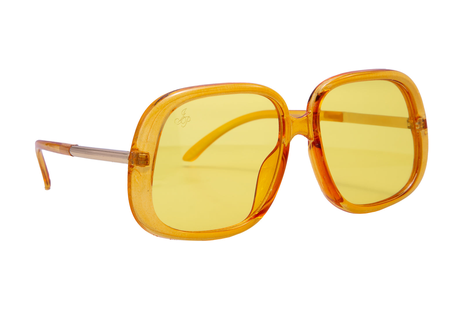 SQUARE FRAME IN YELLOW WITH YELLOW LENSES