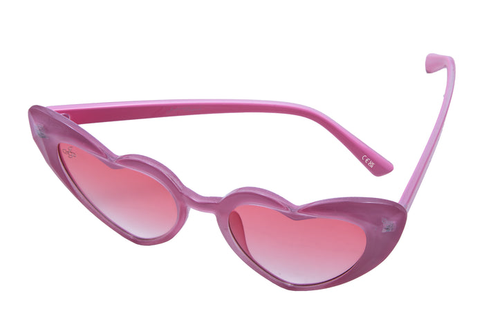 PINK HEART FRAMES WITH PINK LENSES